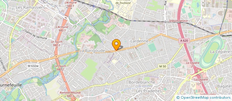 localisation de l'entreprise LABORATOIRE LODAFOR à TOULOUSE
