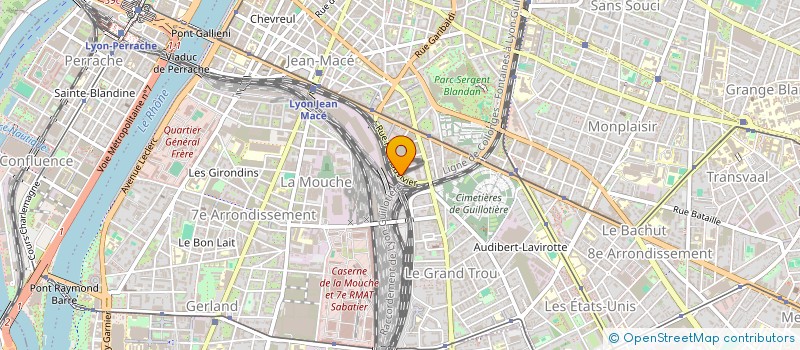 localisation de l'entreprise LABORATOIRE LUMIERES à LYON