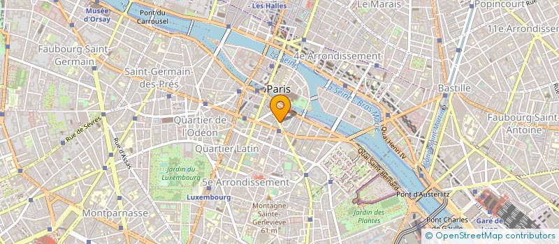 localisation de l'entreprise LABORATOIRE M R S B à PARIS