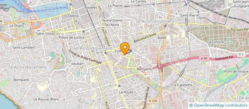 localisation de l'entreprise LABORATOIRE MACOUIN à MARSEILLE