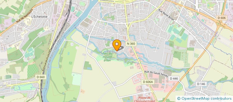 localisation de l'entreprise LABORATOIRE MARTINI  SENS