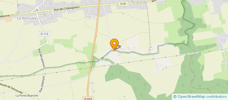 localisation de l'entreprise LABORATOIRE MARTINS à LA REMUEE