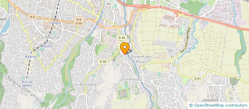 localisation de l'entreprise LABORATOIRE MAZALAIRA à SAINT-DENIS