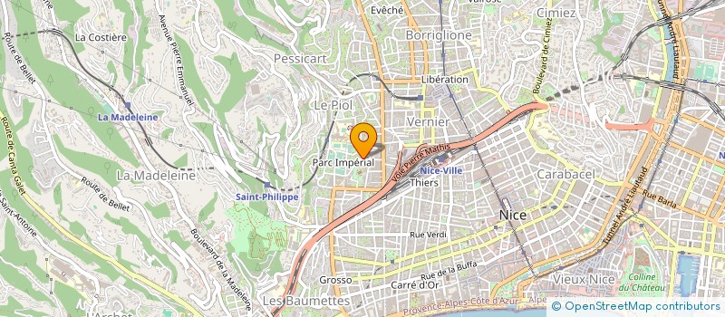 localisation de l'entreprise LABORATOIRE MAZUEL-PROTHESES DENTAIRES à NICE