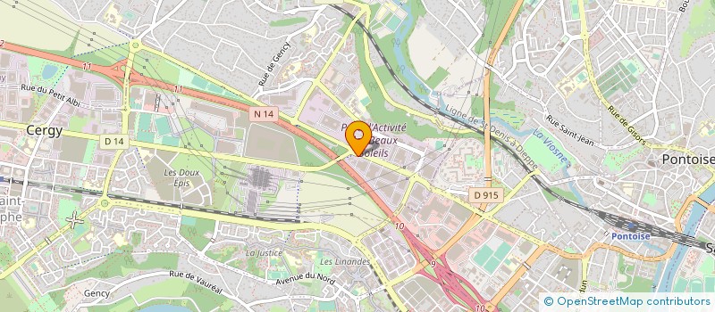 localisation de l'entreprise LABORATOIRE MECANIQUE DE PRECISION LMP à OSNY