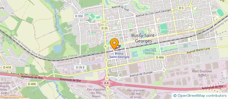 localisation de l'entreprise LABORATOIRE MEDICAL DE BUSSY à BUSSY-SAINT-GEORGES