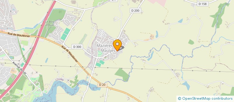 localisation de l'entreprise LABORATOIRE MESYMA  LA SEGUINIERE