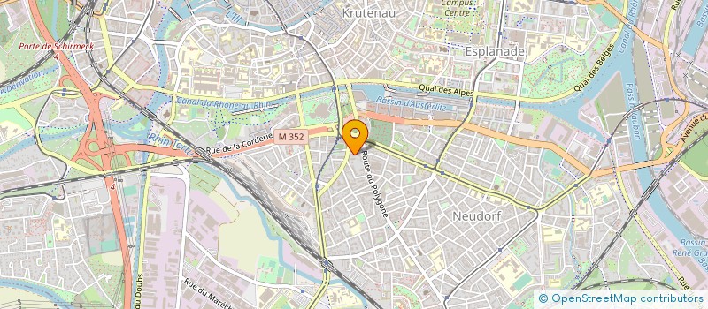 localisation de l'entreprise LABORATOIRE MICHEL IDERNE à STRASBOURG