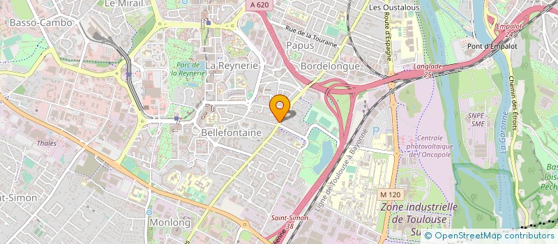 localisation de l'entreprise LABORATOIRE MILHES à TOULOUSE