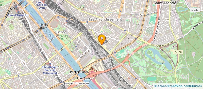 localisation de l'entreprise LABORATOIRE MPV à PARIS