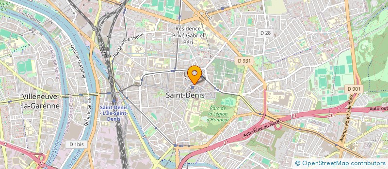 localisation de l'entreprise LABORATOIRE N.E.S AUDIO à SAINT-DENIS