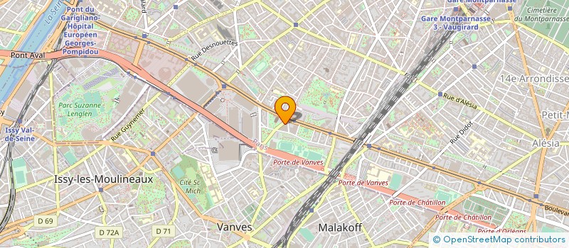 localisation de l'entreprise LABORATOIRE  NATIONAL DE METROLOGIE ET D'ESSAIS  PARIS