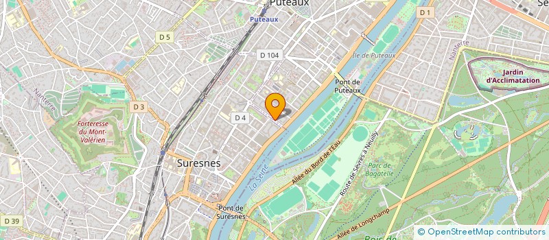 localisation de l'entreprise LABORATOIRE NG à PUTEAUX
