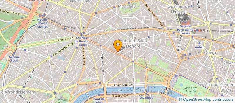 localisation de l'entreprise LABORATOIRE NOREVA-LED à PARIS
