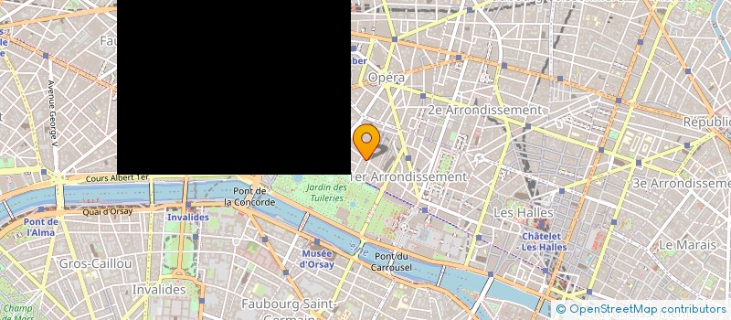 localisation de l'entreprise LABORATOIRE OCELLUS à PARIS