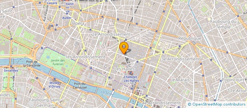 localisation de l'entreprise LABORATOIRE OMRI à PARIS