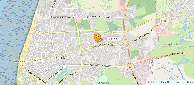 localisation de l'entreprise LABORATOIRE OPALDENT à BERCK