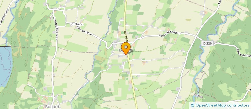 localisation de l'entreprise LABORATOIRE ORGANIQUE DE LUSTAR  LUSTAR