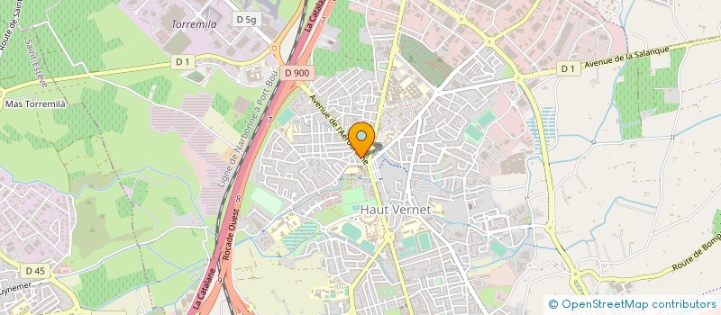 localisation de l'entreprise LABORATOIRE P.O DENTAIRE  CABESTANY