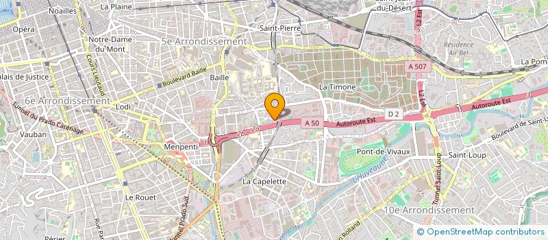 localisation de l'entreprise LABORATOIRE PARENT à MARSEILLE