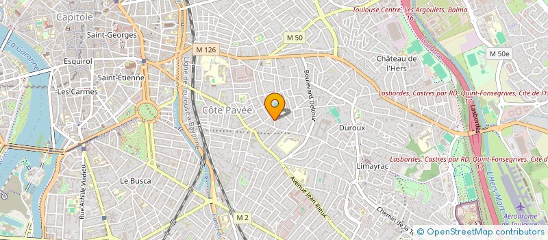 localisation de l'entreprise LABORATOIRE PARTICIPATIF D'ETUDE DE LA FATIGUE DANS L'AUTISME à TOULOUSE