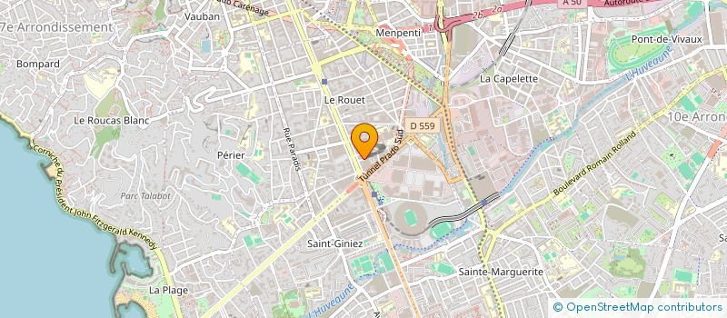 localisation de l'entreprise LABORATOIRE PHILIP à MARSEILLE