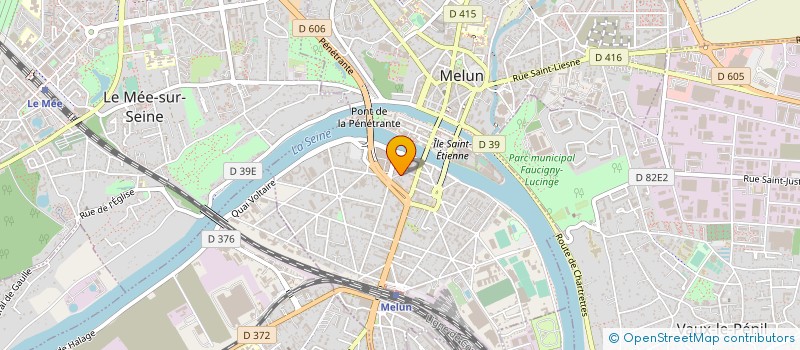 localisation de l'entreprise LABORATOIRE POIGNAVENT à MELUN