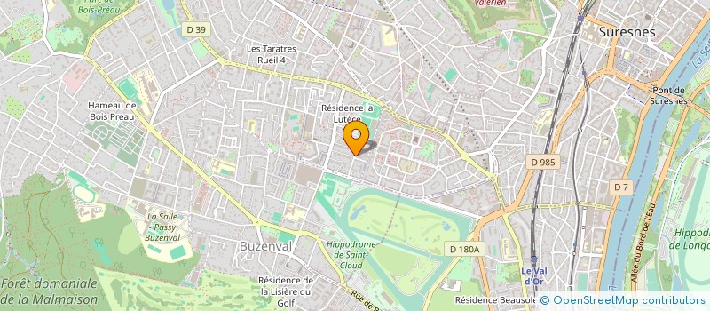 localisation de l'entreprise LABORATOIRE POLIDIS à RUEIL-MALMAISON