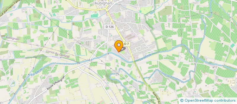 localisation de l'entreprise LABORATOIRE PRO-FIX  AUBIGNAN