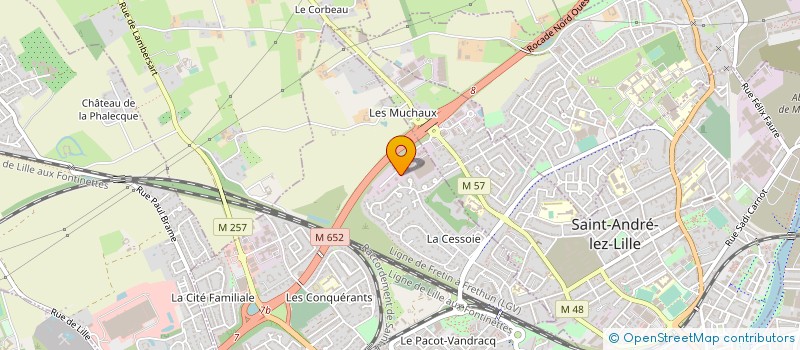 localisation de l'entreprise LABORATOIRE PRODENT à LAMBERSART