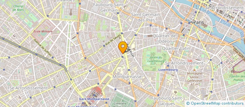 localisation de l'entreprise LABORATOIRE PRODUITS NOUVEAUX à PARIS