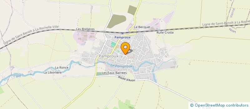 localisation de l'entreprise LABORATOIRE PROTECO  PAMPROUX