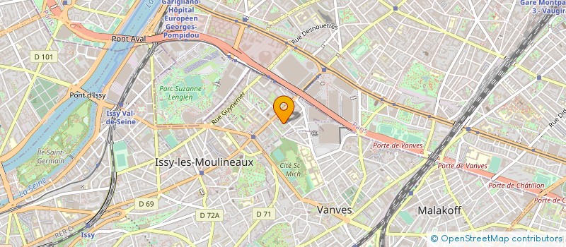 localisation de l'entreprise LABORATOIRE QUANTUP à ISSY-LES-MOULINEAUX