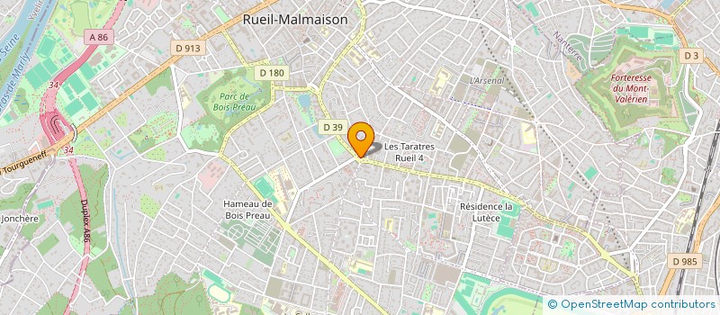 localisation de l'entreprise LABORATOIRE QUEMIN à RUEIL-MALMAISON