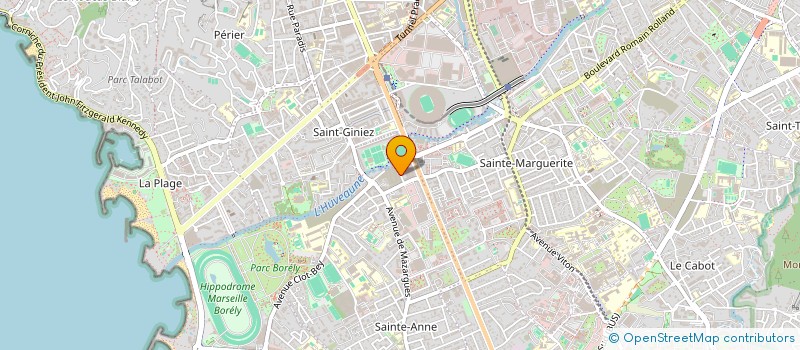 localisation de l'entreprise LABORATOIRE RACINE à MARSEILLE 8EME