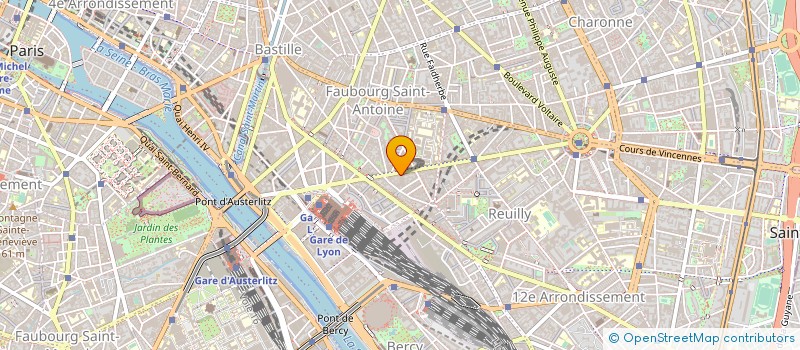 localisation de l'entreprise LABORATOIRE RAPHAEL KATANA à PARIS