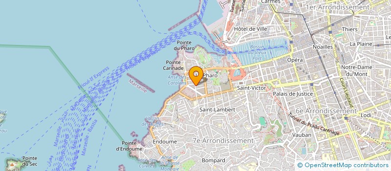 localisation de l'entreprise LABORATOIRE RB PROTHESE à MARSEILLE