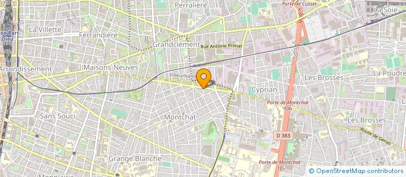 localisation de l'entreprise LABORATOIRE RECHERCHES AUDIOVISUELLES à LYON