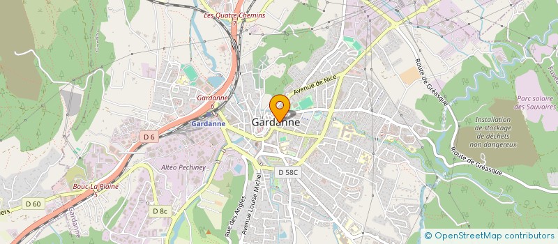 localisation de l'entreprise LABORATOIRE RIPOLL à GARDANNE