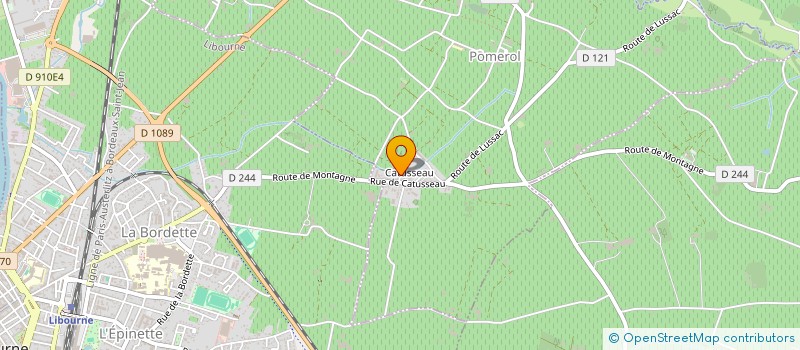 localisation de l'entreprise LABORATOIRE ROLLAND ET ASSOCIES à POMEROL