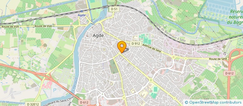 localisation de l'entreprise LABORATOIRE ROUQUAN FRANCE  AGDE