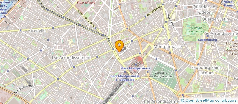 localisation de l'entreprise LABORATOIRE SCIENCEX à PARIS