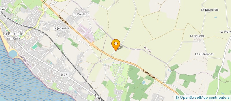 localisation de l'entreprise LABORATOIRE SEDIMAR à LES MOUTIERS-EN-RETZ