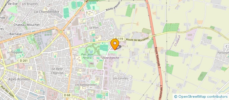 localisation de l'entreprise LABORATOIRE SERVICES MAINTENANCE  VALENCE