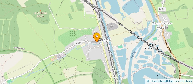 localisation de l'entreprise LABORATOIRE SMILE CREATION à VANDIERES