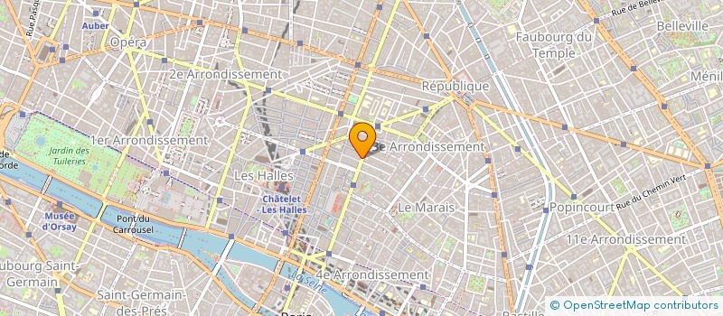 localisation de l'entreprise LABORATOIRE SOINS NUTRITION VETERINAIRES à PARIS