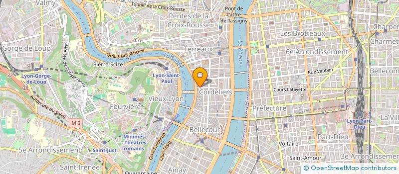 localisation de l'entreprise LABORATOIRE SPECIALISE EN PROTHESE DENTAIRE à LYON