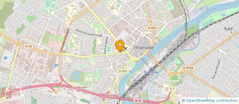 localisation de l'entreprise LABORATOIRE STEPHANOV à THIONVILLE