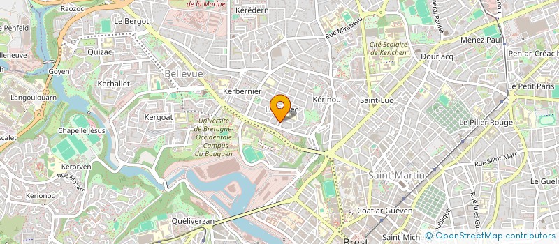 localisation de l'entreprise LABORATOIRE SYSTEM ORGANISATION à BREST