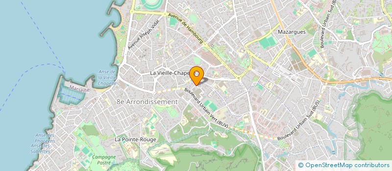 localisation de l'entreprise LABORATOIRE VERKANE à MARSEILLE